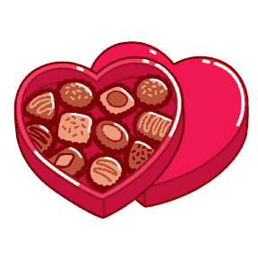 Heart Box Of Chocolates - Valentine Special