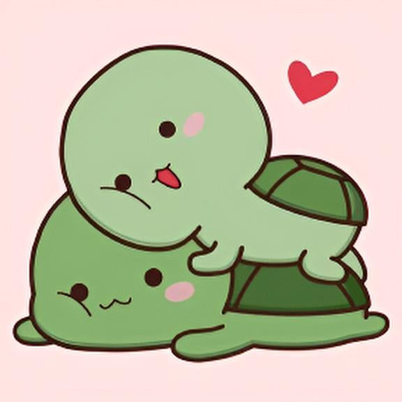 Turtles Fun Love - Valentine Special