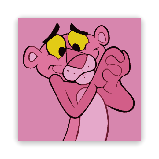 Bashful in Pink - Pink Panther