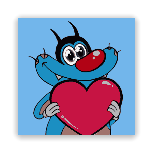 Oggy’s Big-Hearted Hug