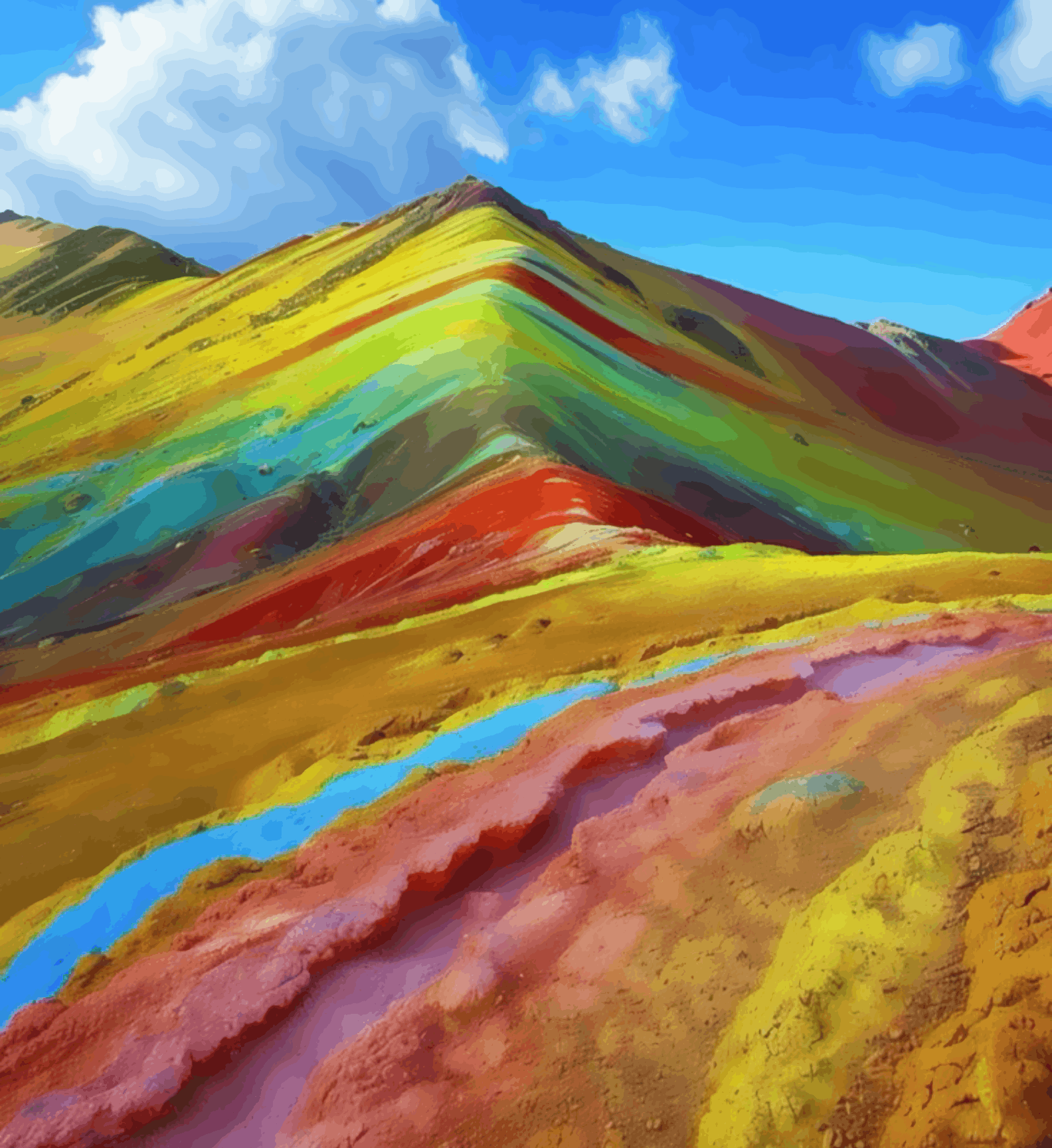 Coloring Mountains