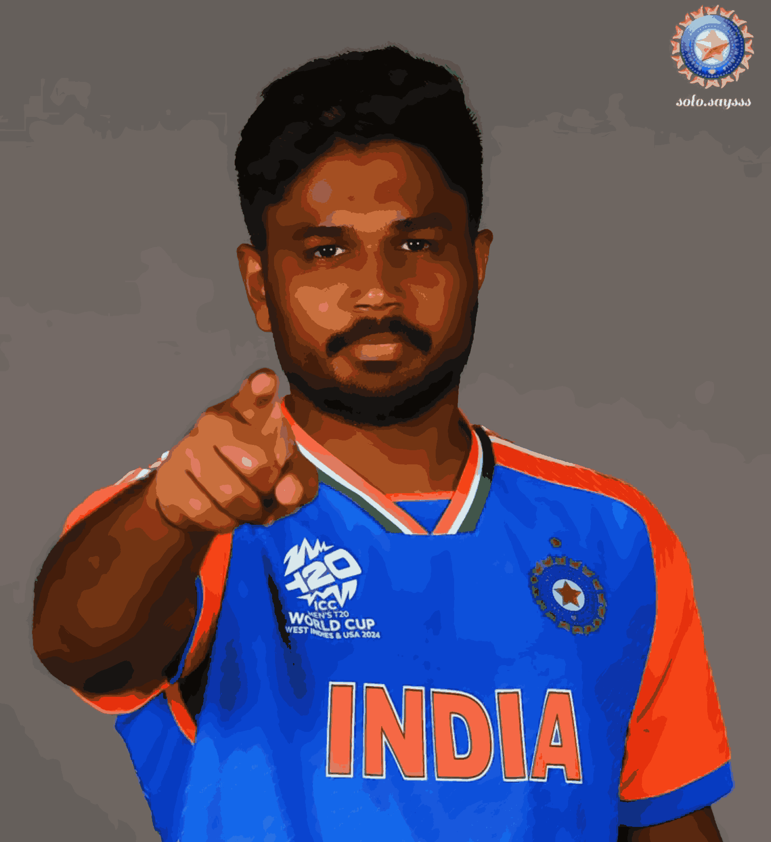 Sanju Samson-Cricketer-T20 World Cup Collection