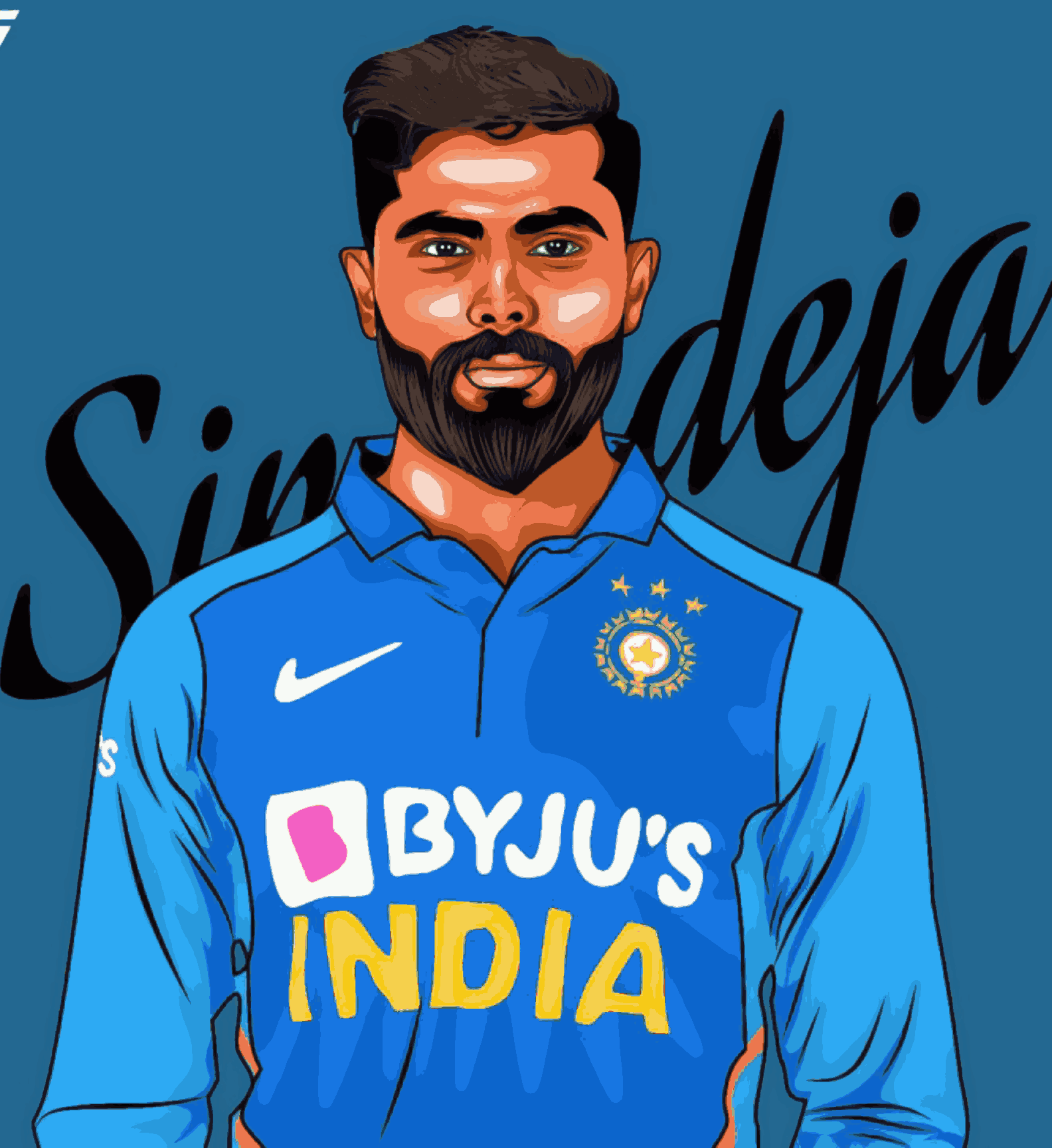 Sir Ravindra Jadeja-Jaddu-Cricketer-T20 World Cup Collection