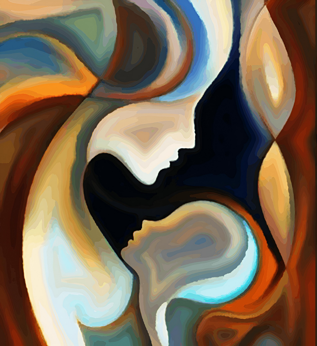 Abstract Lady portrait