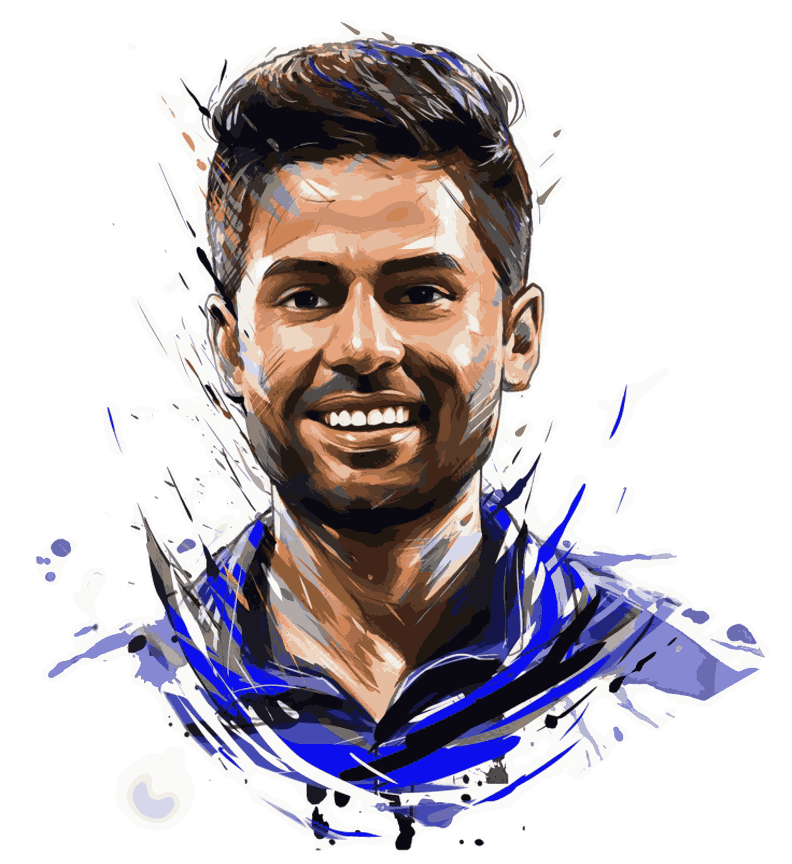 Suryakumar Yadav Abstract-Sky-Cricketer-T20 World Cup Collection