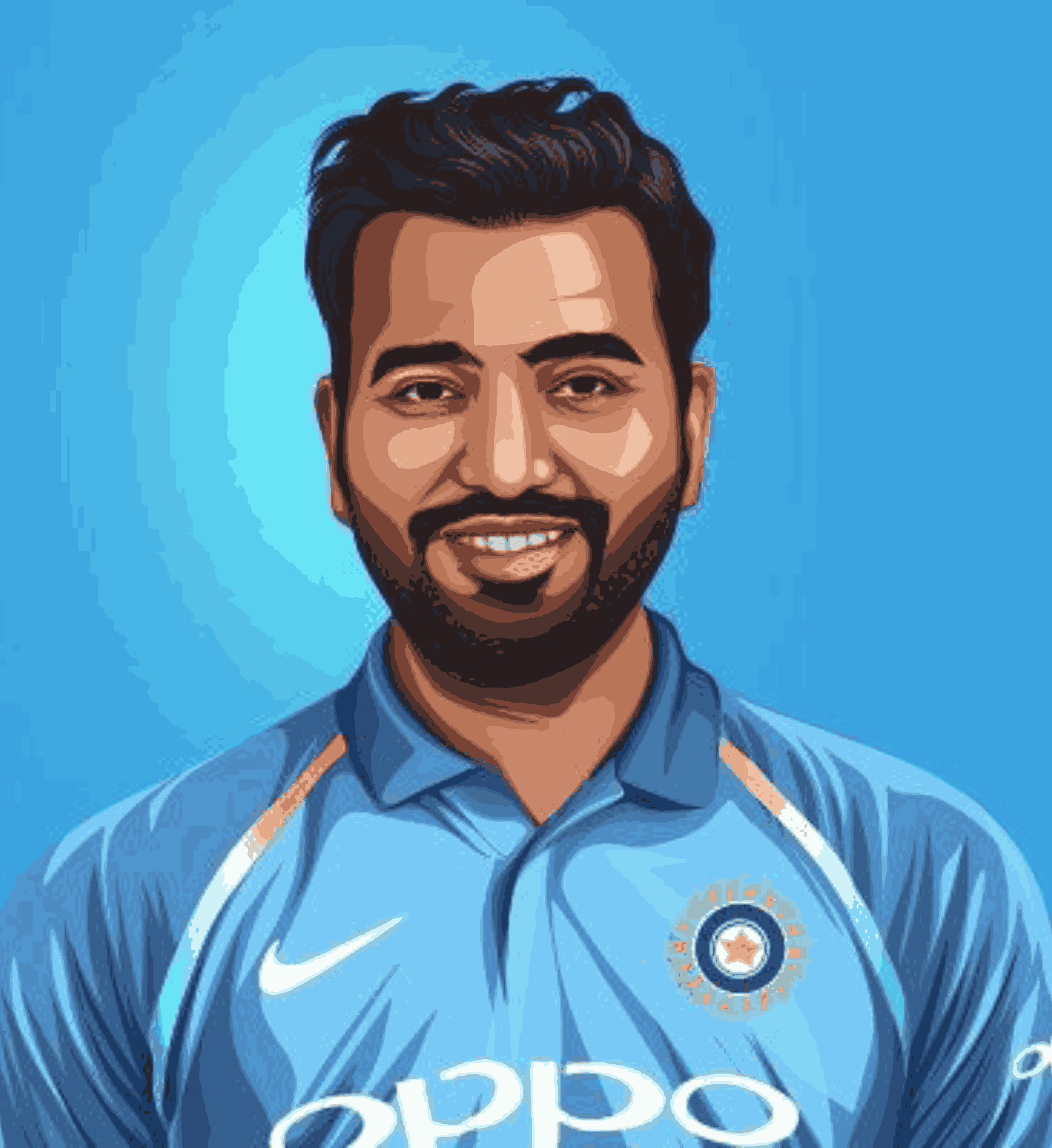 Rohit Sharma-Hitman-Cricketer-T20 World Cup Collection