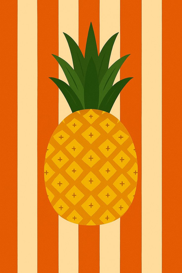 Golden Ananas Dot by Number Kit