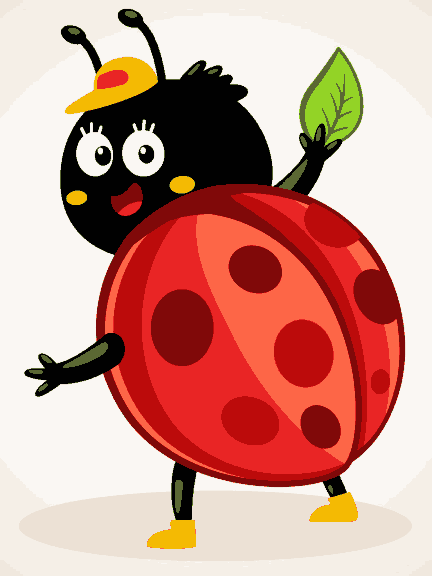 Smilling Lady Bug