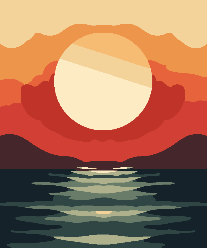 Sunset Reflaction