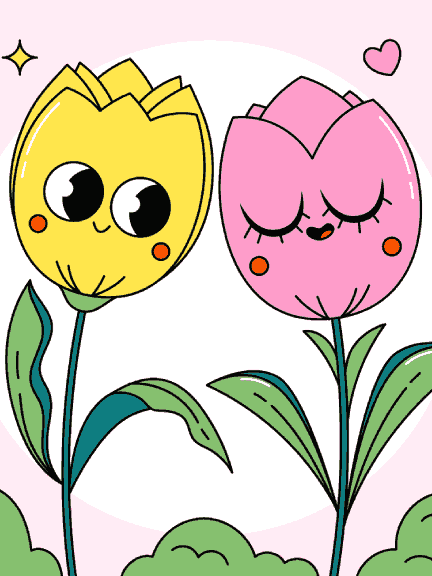 Tulips in Love