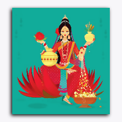 Lakshmi Maa Portrait