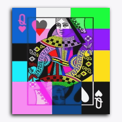 Coloring Modern Queen - Raja Rani Collection