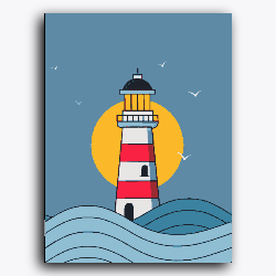 Light House Vector