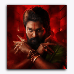 Allu Arjun as Pushpa