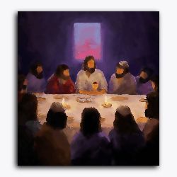 The Last Supper - Light Amidst the Shadows