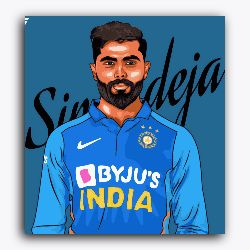 Sir Ravindra Jadeja-Jaddu-Cricketer-T20 World Cup Collection