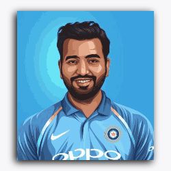 Rohit Sharma-Hitman-Cricketer-T20 World Cup Collection