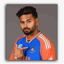 Rishabh Pant-Cricketer-T20 World Cup Collection