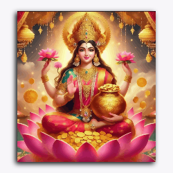 Lakshmi Maa Blessing