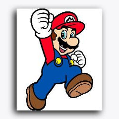 Super Mario Celebrating