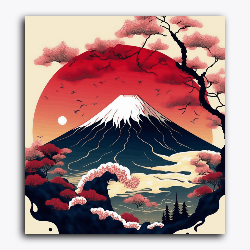 Mount Fuji & Blossom