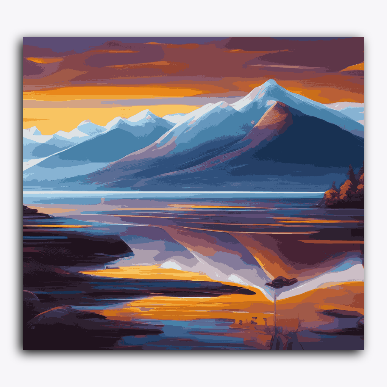 Mountain Reflection