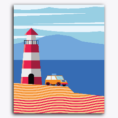 Light House & Car
