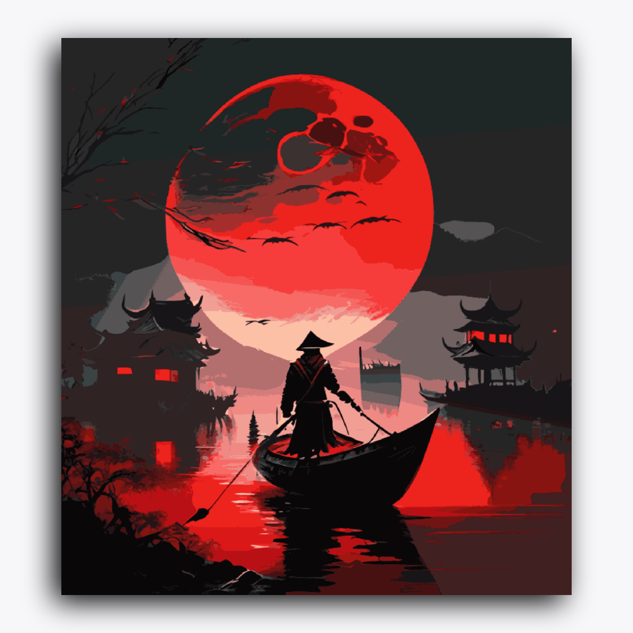 Red Moon Dark Night