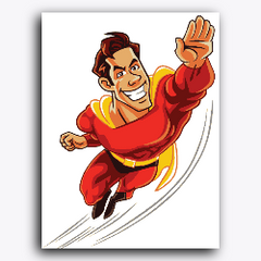 Superhero Flying