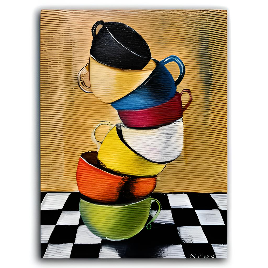 Stack of Cups- Tutorial