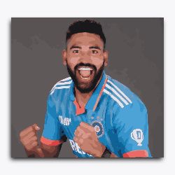 Mohammed Siraj-Cricketer-T20 World Cup Collection