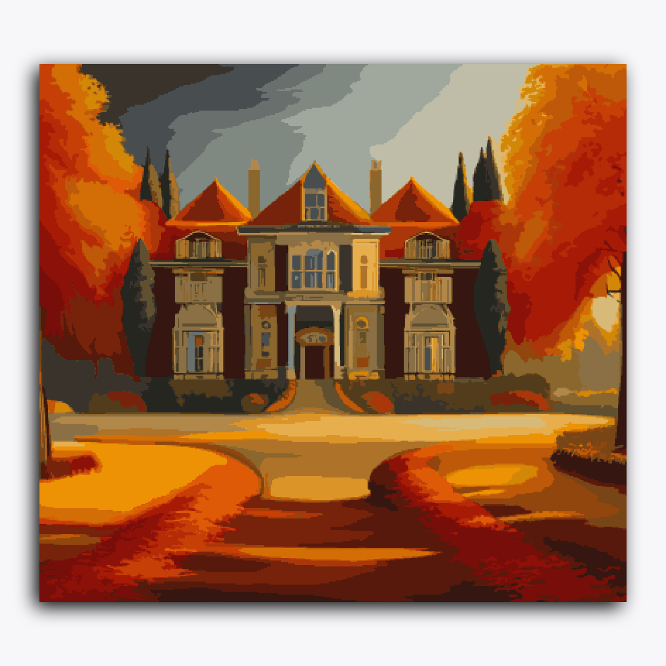 House in Red