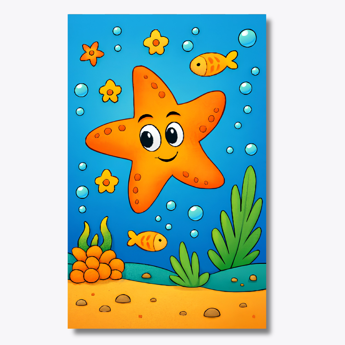 Star Fish Family Dot by Number Kit