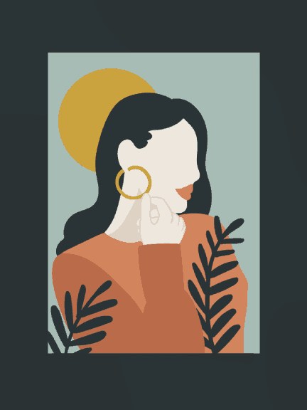 Woman with Hoop