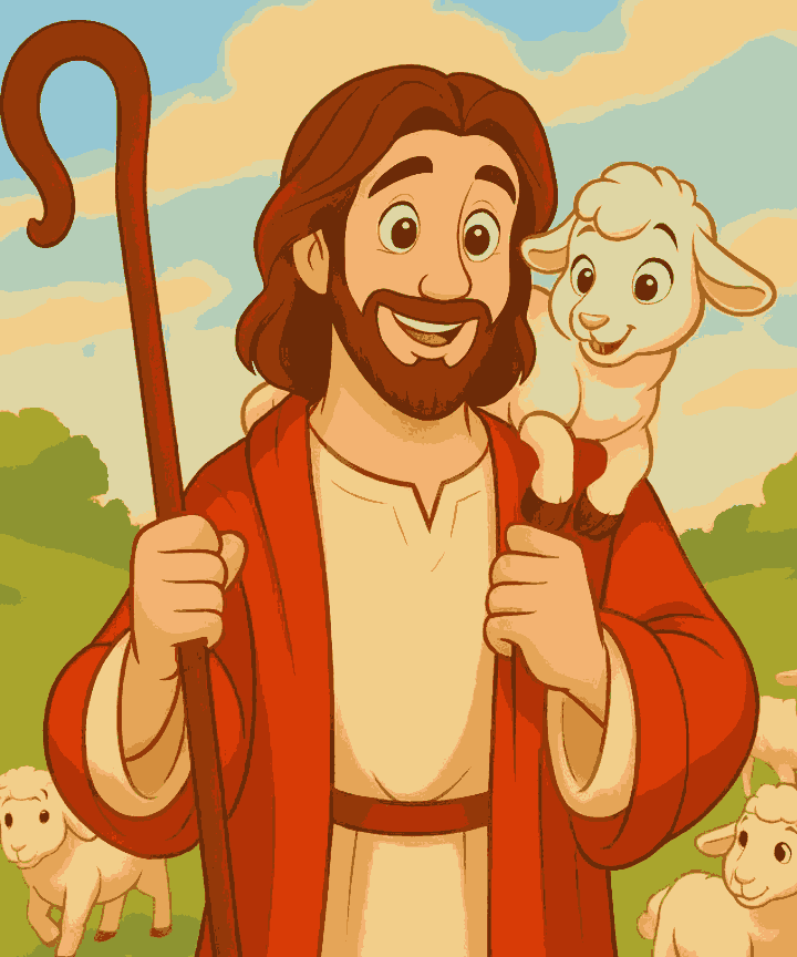 Jesus The Good Shepherd
