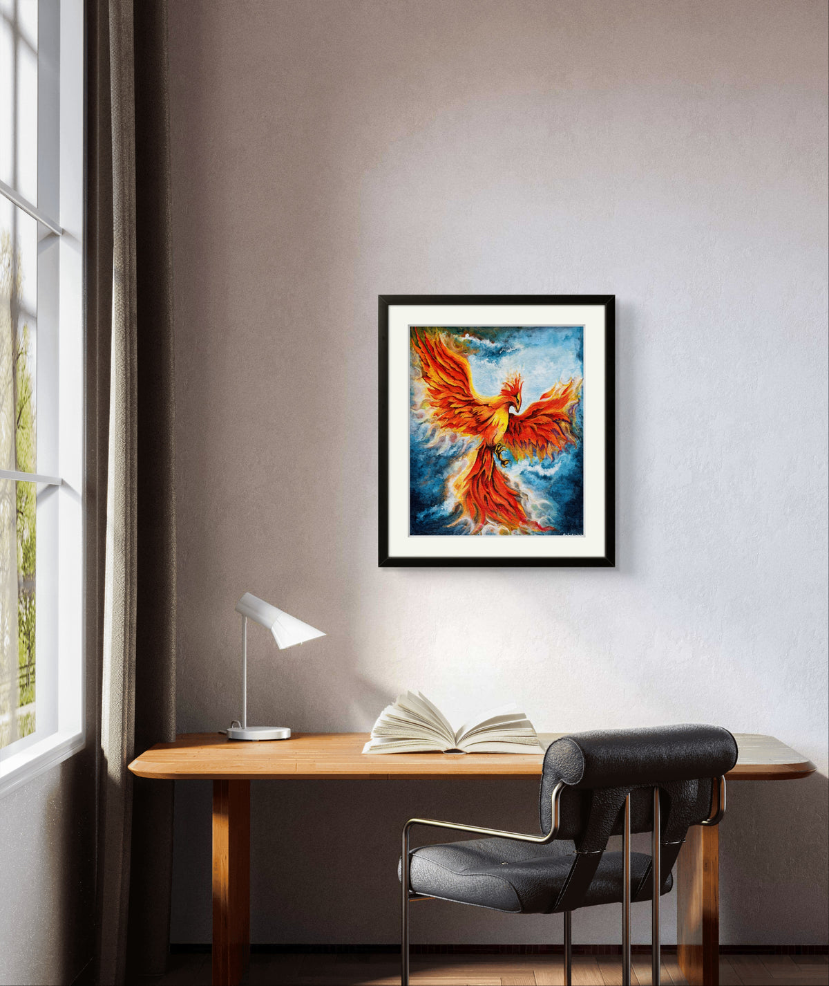 Fiery Phoenix- Tutorial