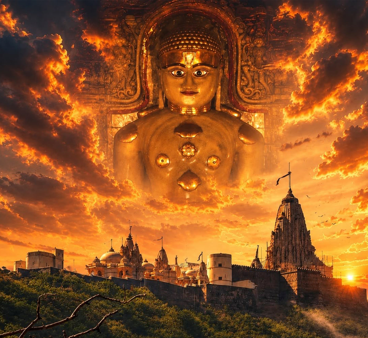 Golden Blessings of the Tirthankara