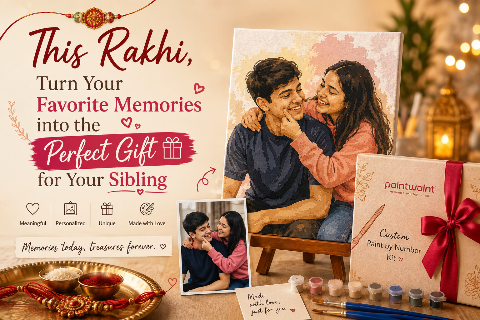 Personalized Rakhi Gift Ideas: Turn Your Favorite Memories into the Perfect Gift