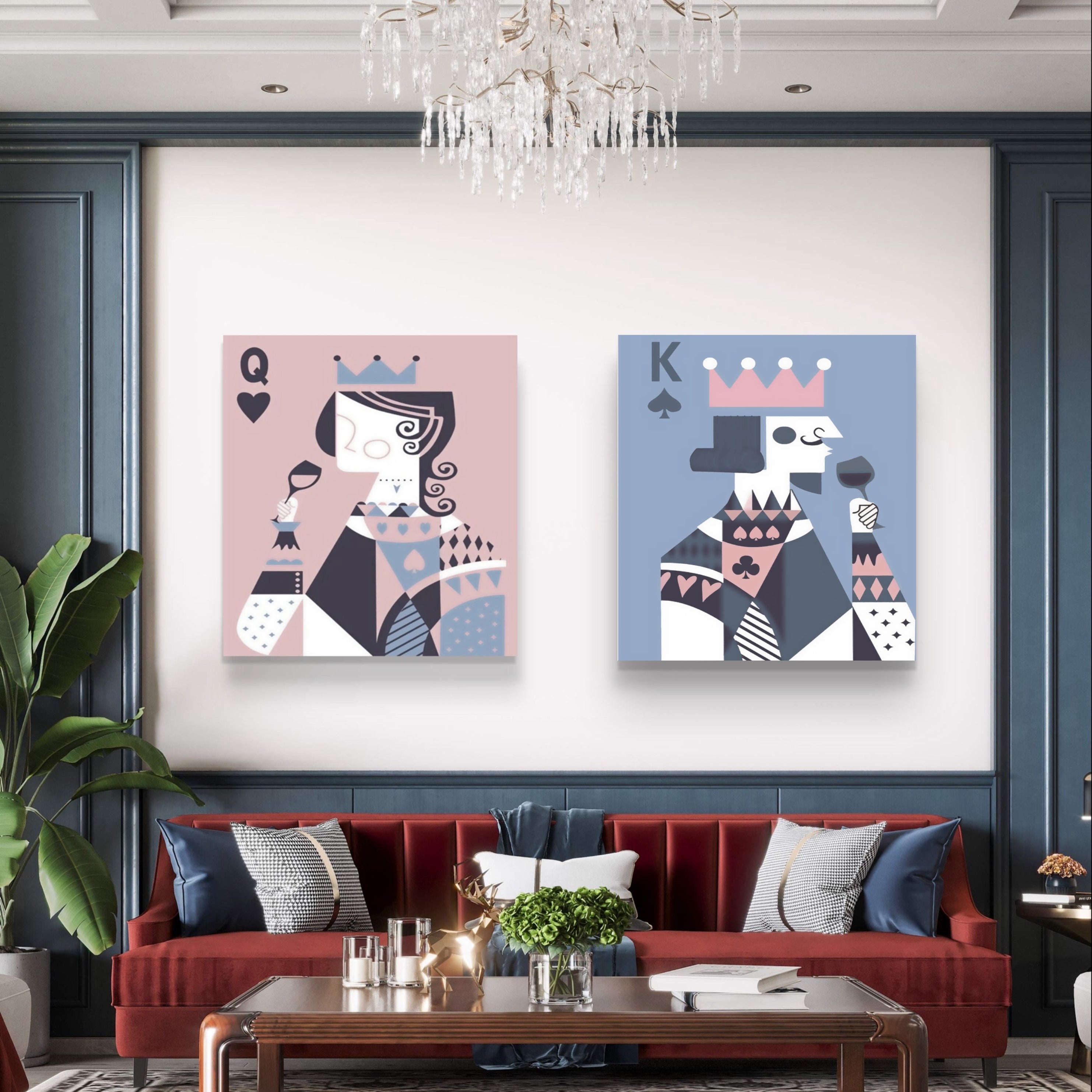 Poker Queen - Raja Rani Collection