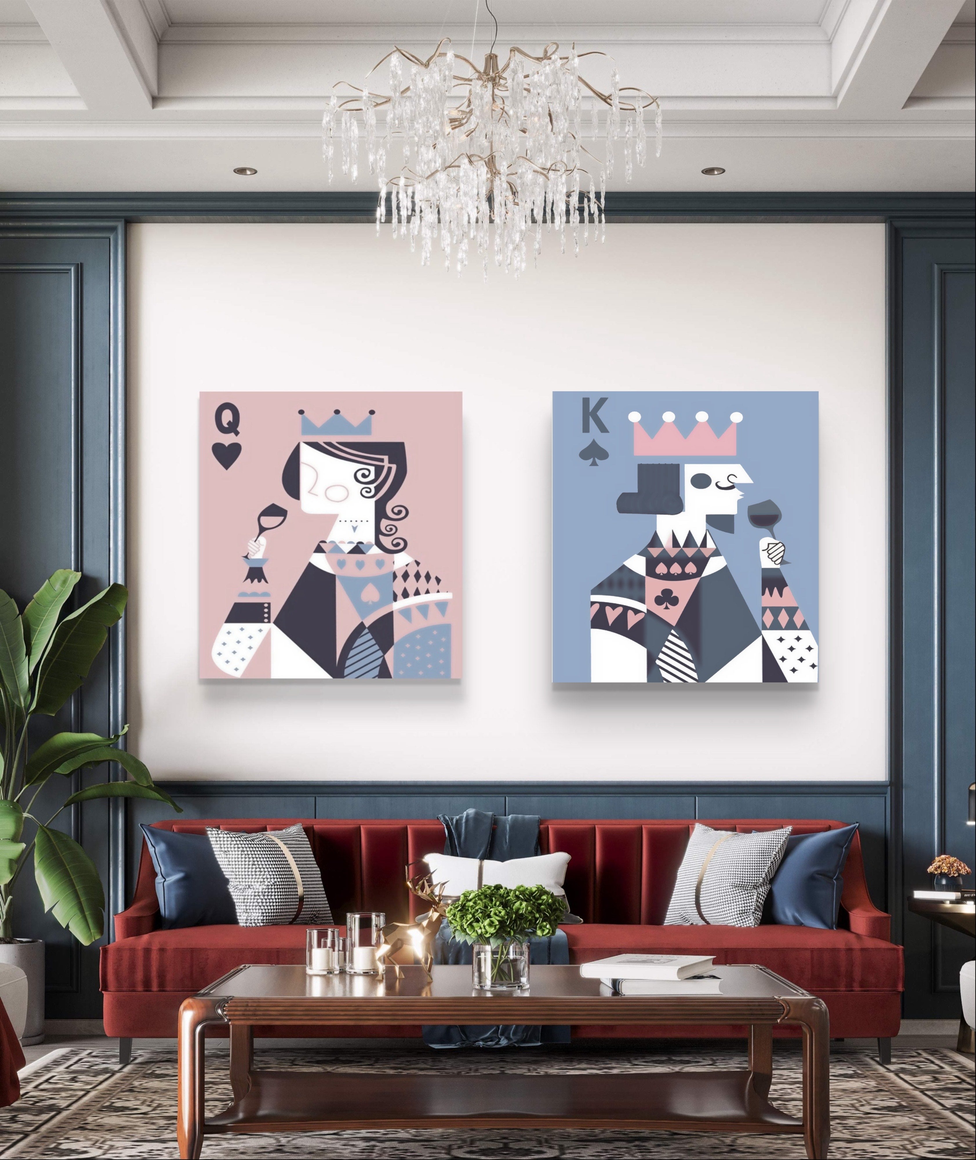 Poker Queen - Raja Rani Collection