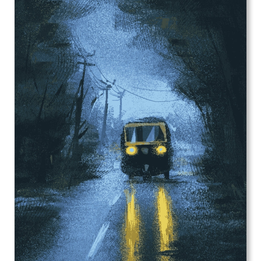 Soaked Streets & Yellow Seat - Monsoon Edition
