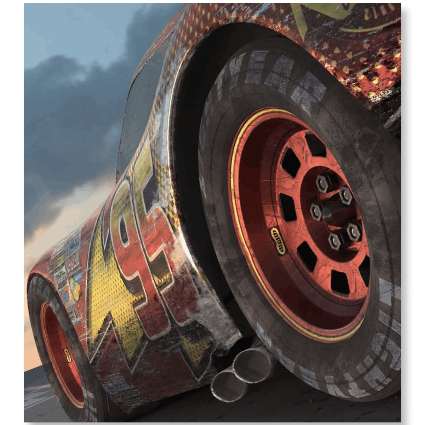 Rust-eze Lightning McQueenie - Car Edition