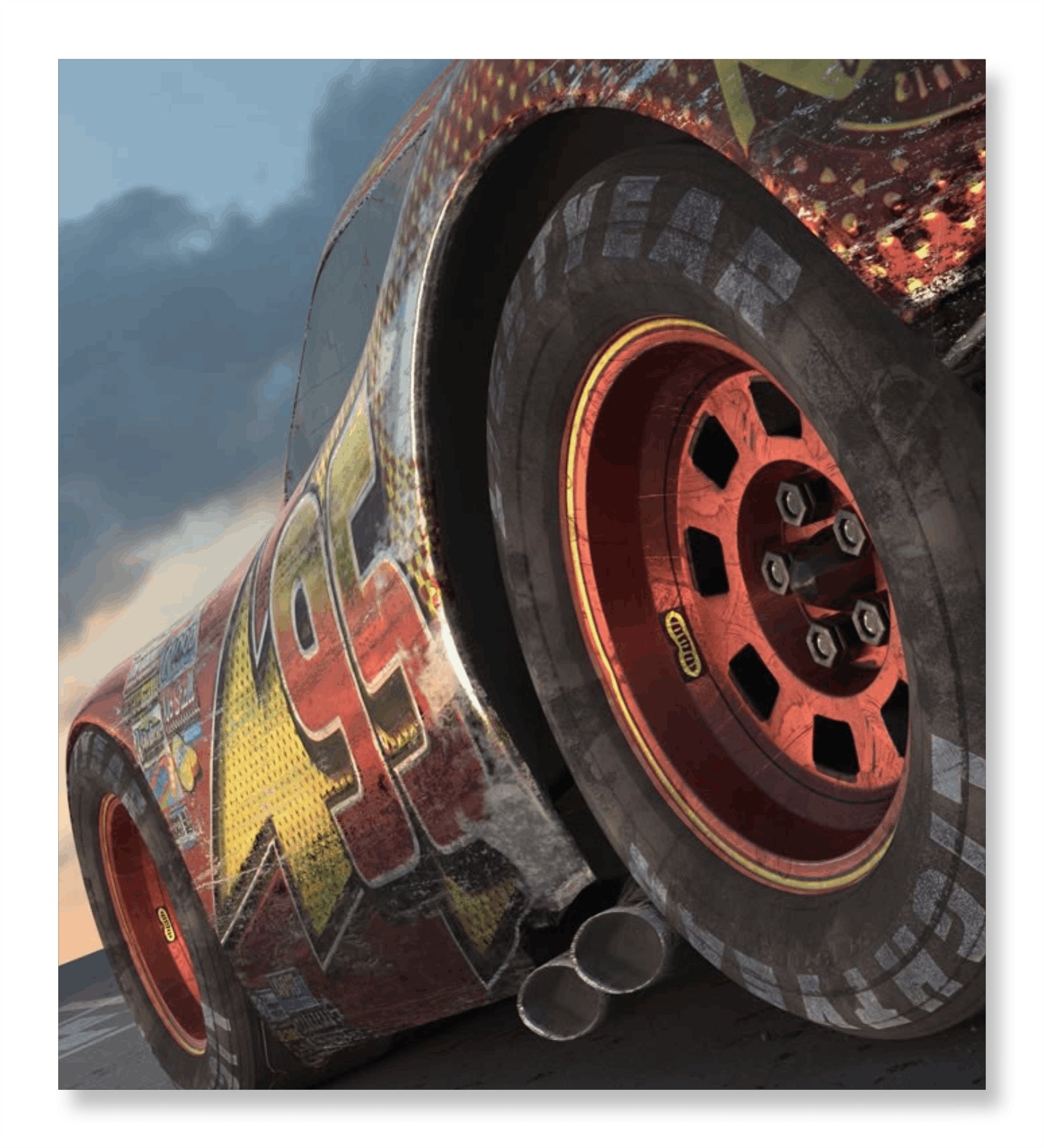Rust-eze Lightning McQueenie - Car Edition – PaintWaint