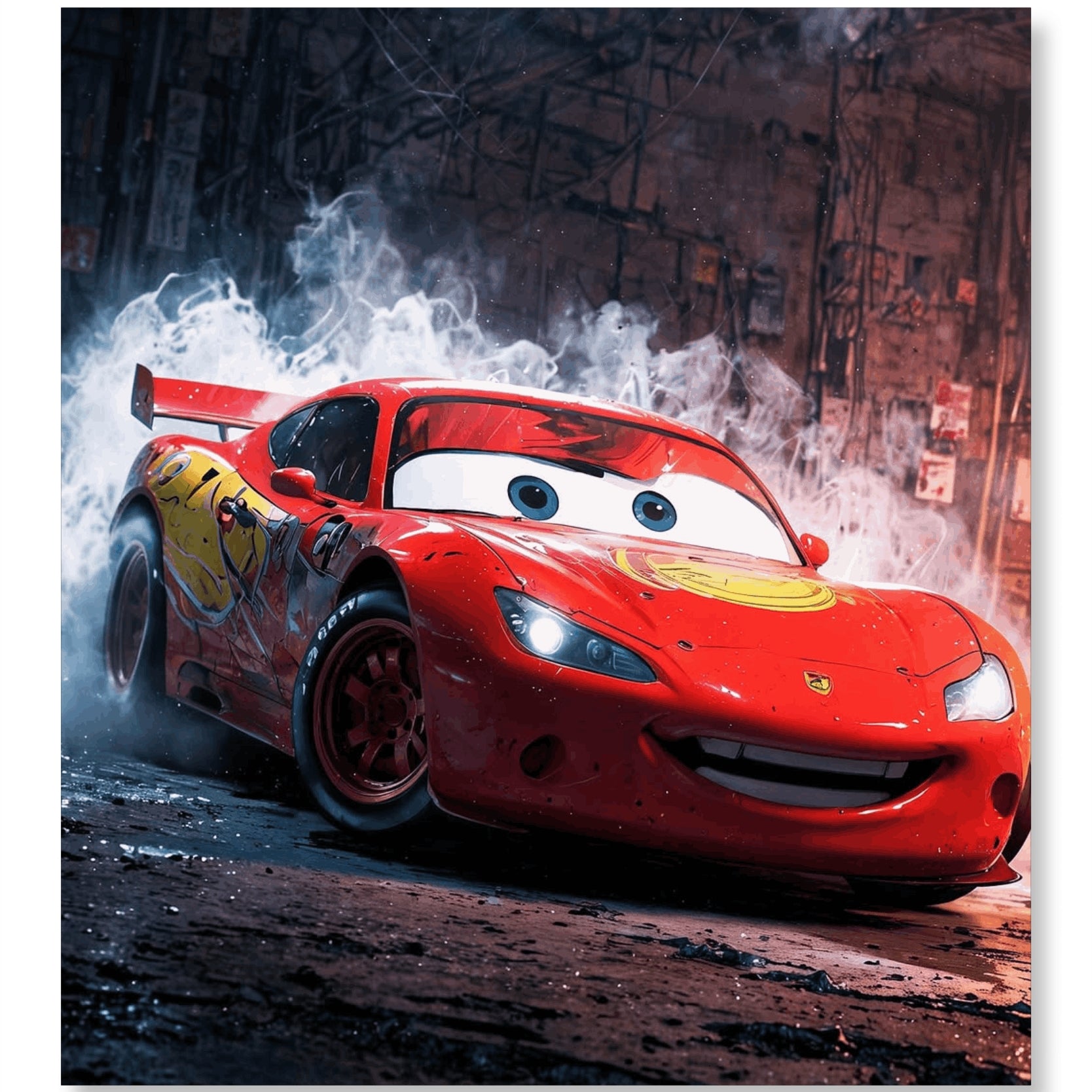 Lightning McQueen on Drift - Cars Edition