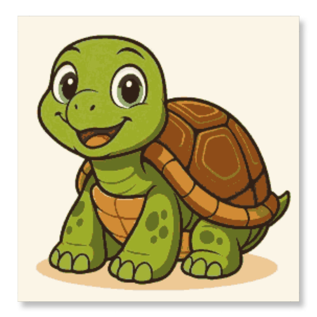 Happy Baby Turtle