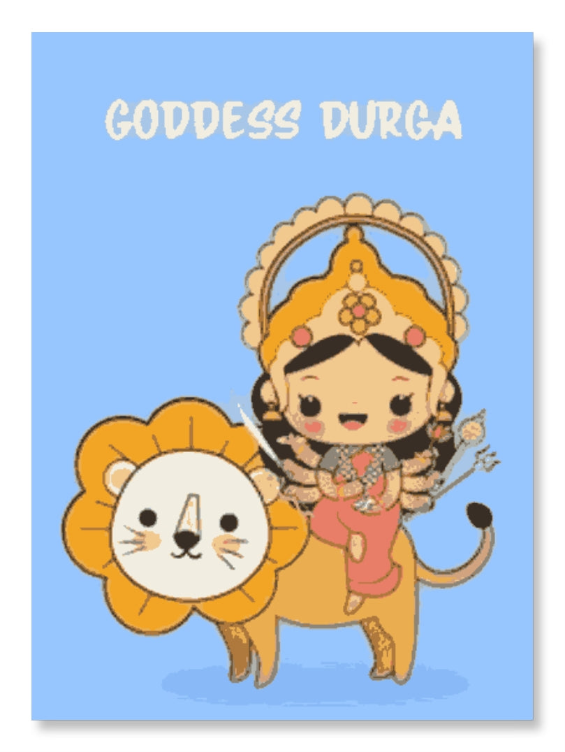 Durga Goddess with Lion