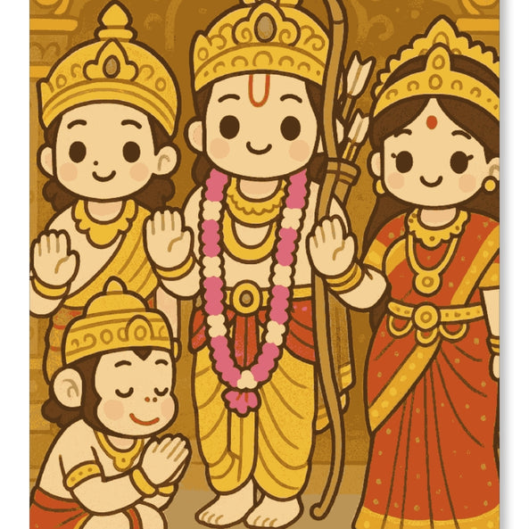 Ram Rajya - Ram Sita Hanuman