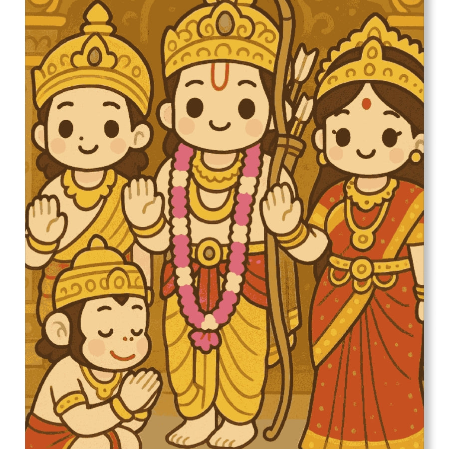Ram Rajya - Ram Sita Hanuman