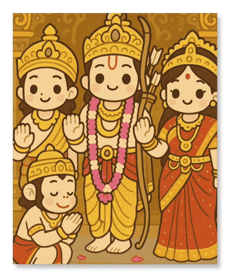 Ram Rajya - Ram Sita Hanuman