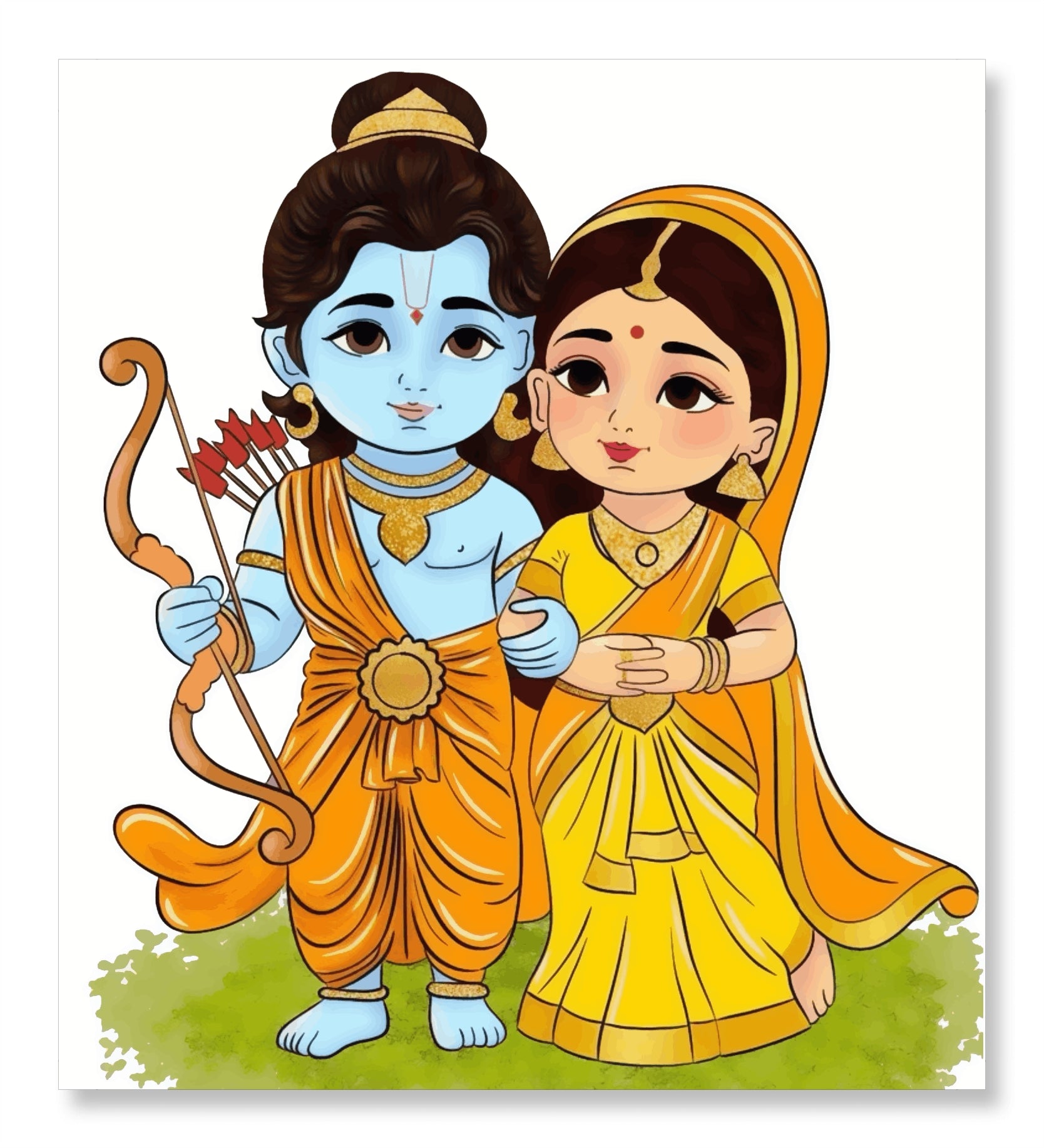 Divine Couple - Ram Sita